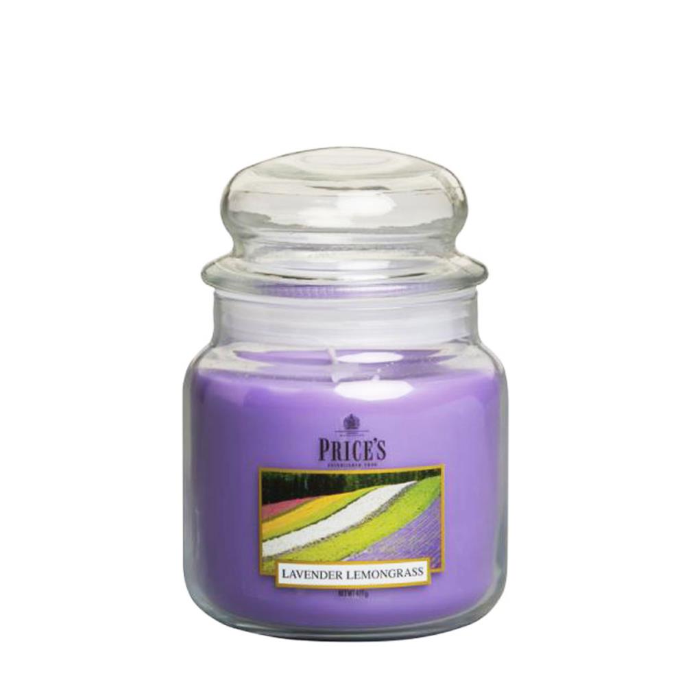 Price's Lavender & Lemongrass Medium Jar Candle £14.39